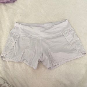 Lululemon Speed Up shorts